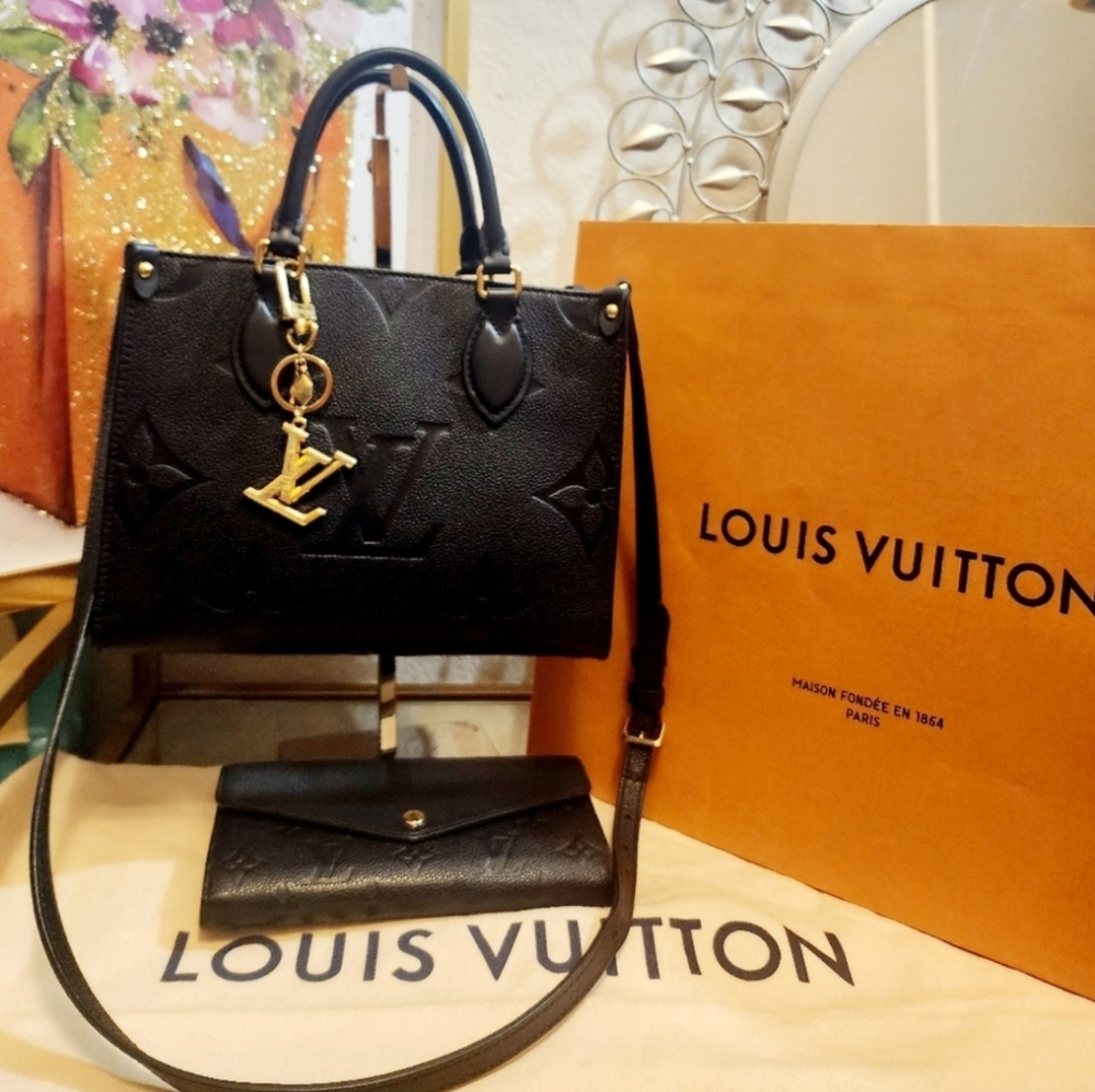 Authentic Louis Vuitton M65216 LV Facettes Bag Charm & Key Holder Chain FULLSET - Picture 5 of 16